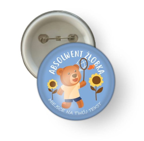 PRZYPINKA ABSOLWENTA ŻOBKA