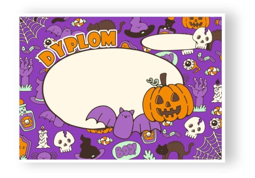 DYPLOM HALLOWEEN