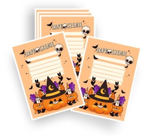 Zaproszenie "Halloween II" ( 20 szt.)  