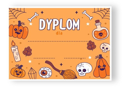 DYPLOM HALLOWEEN