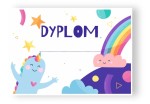 Dyplom "Dzień Dziecka II"  (A4)  