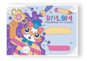 Dyplom Pasowania na Ucznia  (wzór 19)  