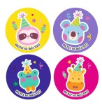 Naklejki Urodzinowe "Animals" (24 naklejki )