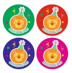 Naklejki Urodzinowe "Lion" (24 naklejki)  