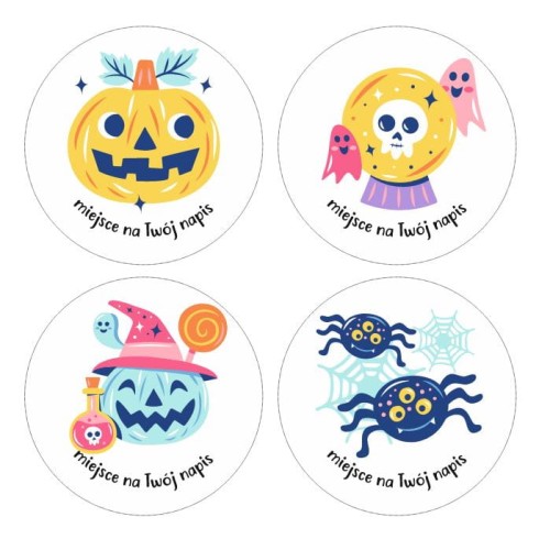 naklejki halloween
