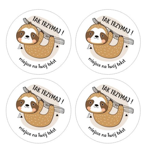 NAKLEJKI MOTYWACYJNE