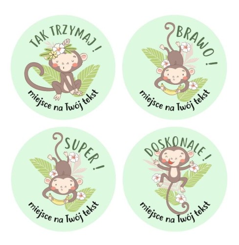 NAKLEJKI MOTYWACYJNE