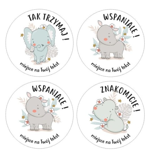 NAKLEJKI MOTYWACYJNE