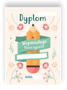 Dyplom na Dzień Nauczyciela ( A4) 