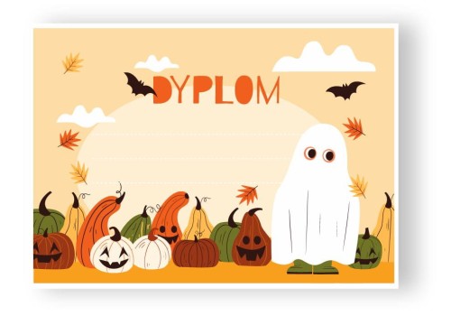 DYPLOM HALLOWEEN JESIEŃ