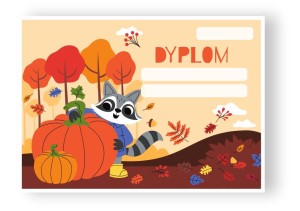 Dyplom "Jesień II" (A4)  