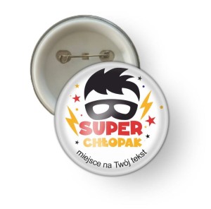 Przypinka na Dzień Chłopaka "Super Chłopak I"  