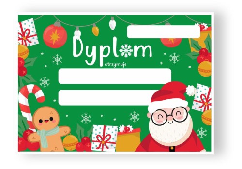 DYPLOM ŚWIĄTECZNY