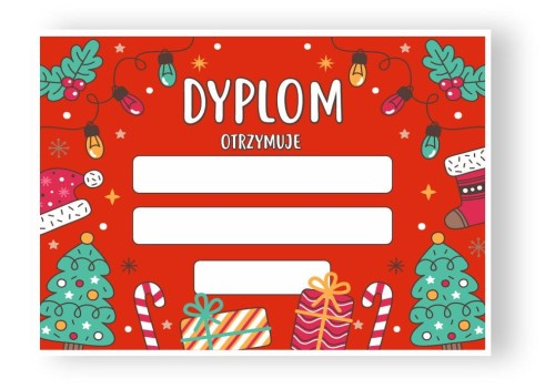 DYPLOM ŚWIĄTECZNY