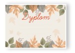 Dyplom "Jesienny II " (A4)    