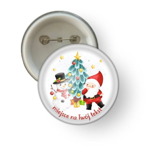 przypinka świąteczna