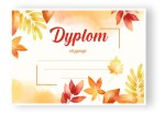 Dyplom "Jesienny III " (A4)     