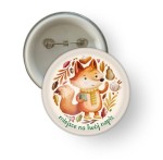 Przypinka Jesień - "Lisek"  