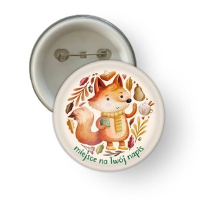 Przypinka Jesień - "Lisek"  