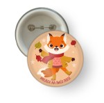 Przypinka - Jesień "Lis"    