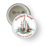 Przypinka Świąteczna - "Świeczki"