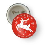 Przypinka Świąteczna -   "Wesołych Świąt III" B