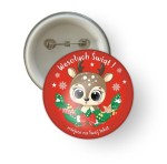 Przypinka Świąteczna "Reniferek"