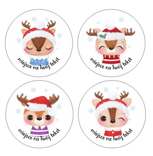 świąteczne jelonki