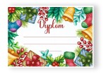 Dyplom "Święta - Malowany"  (A4)  
