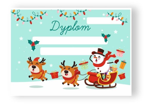 DYPLOM ŚWIĄTECZNY