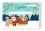 Dyplom "Święta II"  (A4)  