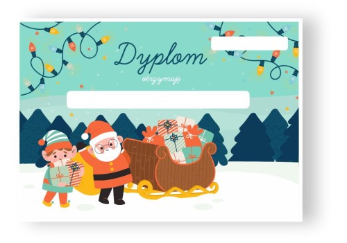 DYPLOM ŚWIĄTECZNY