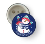 Przypinka Świąteczna "Bałwanek"  