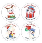 Naklejki Świąteczne "Kotki II" (24 naklejki) 