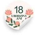 Naklejki personalizowane urodzinowe