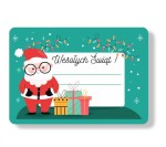 Naklejki na Prezenty "Mikołaj" (18 naklejki) 