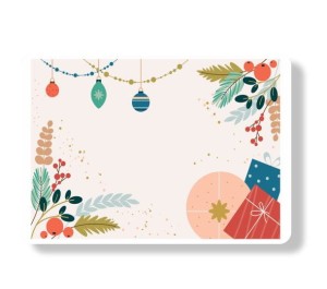 Naklejki na Prezenty  "Święta" (18 naklejki) 