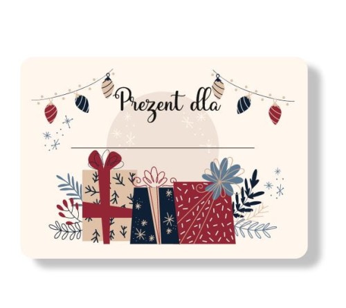 NAKLEJKI NA PREZENT