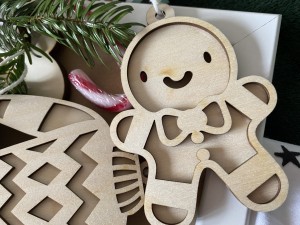 Dekoracja - "Ciastek Pierniczek" (1 szt.) 