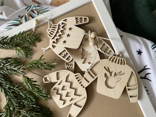 dekoracja świąteczna rustykalna