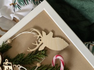 Dekoracja - "Rustykalny Renifer" (5 szt.) 