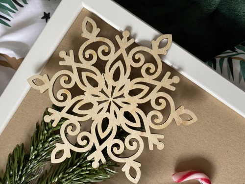 śnieżynka dekoracja