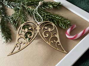 Dekoracja - "Skrzydełka" (5 szt.)  