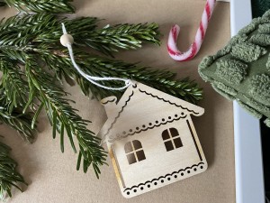 Dekoracja - "Domek" (5 szt.)   