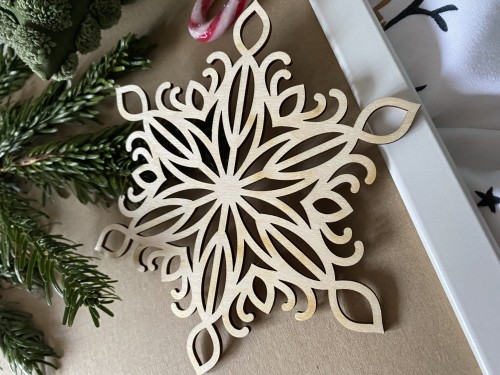 śnieżynka dekoracja