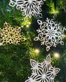 śnieżynka dekoracja