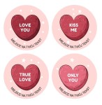 Naklejki walentynkowe II (24 naklejki) 