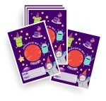 Zaproszenie "Kosmos" ( 20 szt.)  