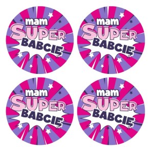 Naklejki Dzień Babci (24 naklejki) 