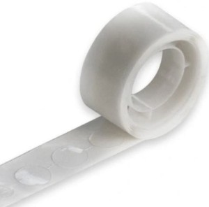 Kropki samoprzylepne - dwustronne (100 szt.)